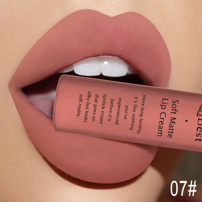 Rossetto Liquido Impermeabile Opaco Lipgloss Lunga Durata