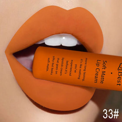 Rossetto liquido impermeabile opaco nudo pigmento rosso lunga durata colore 33