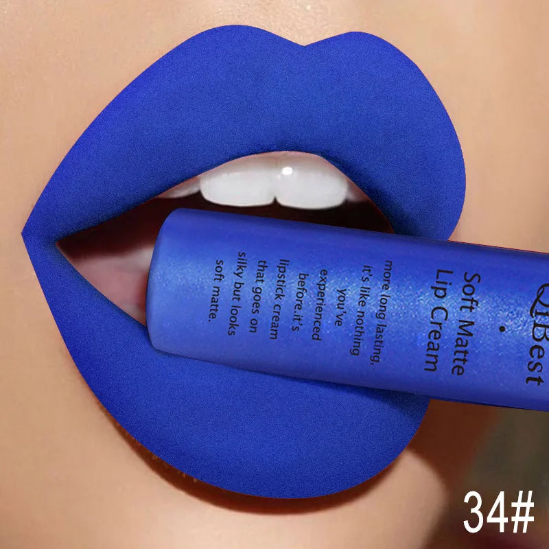 Rossetto Liquido Impermeabile Opaco Lipgloss Lunga Durata