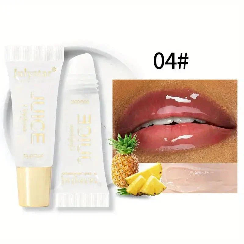 Julystar lucidalabbra clear hydrating lip balm gel 5ml packaging