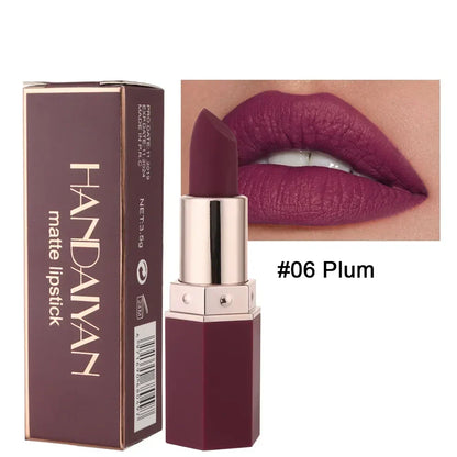 Rossetto opaco nudo Impermeabile a lunga durata Tazza antiaderente 