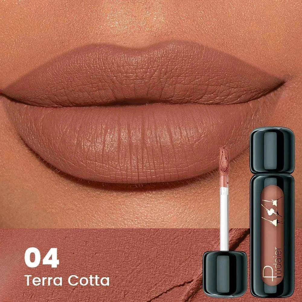Pack of fango liquido long-lasting liquid lipsticks in various shades