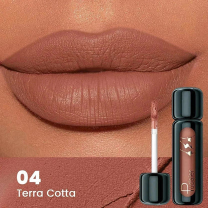 Pack of fango liquido long-lasting liquid lipsticks in various shades