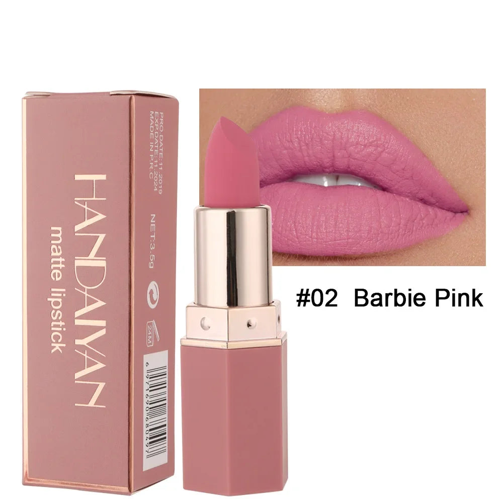 Rossetto opaco nudo Impermeabile a lunga durata Tazza antiaderente 