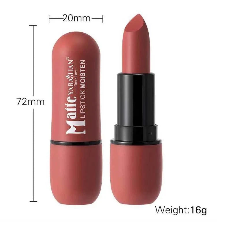 rossetto opaco vellutato morbido idratante colore labbra elegante 16g compatto