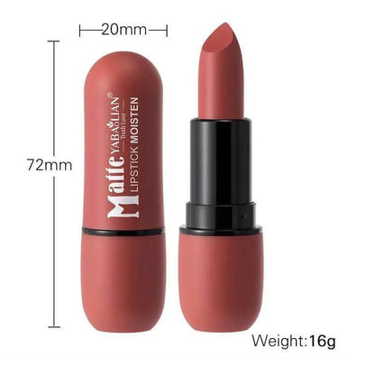 rossetto opaco vellutato morbido idratante colore labbra elegante 16g compatto