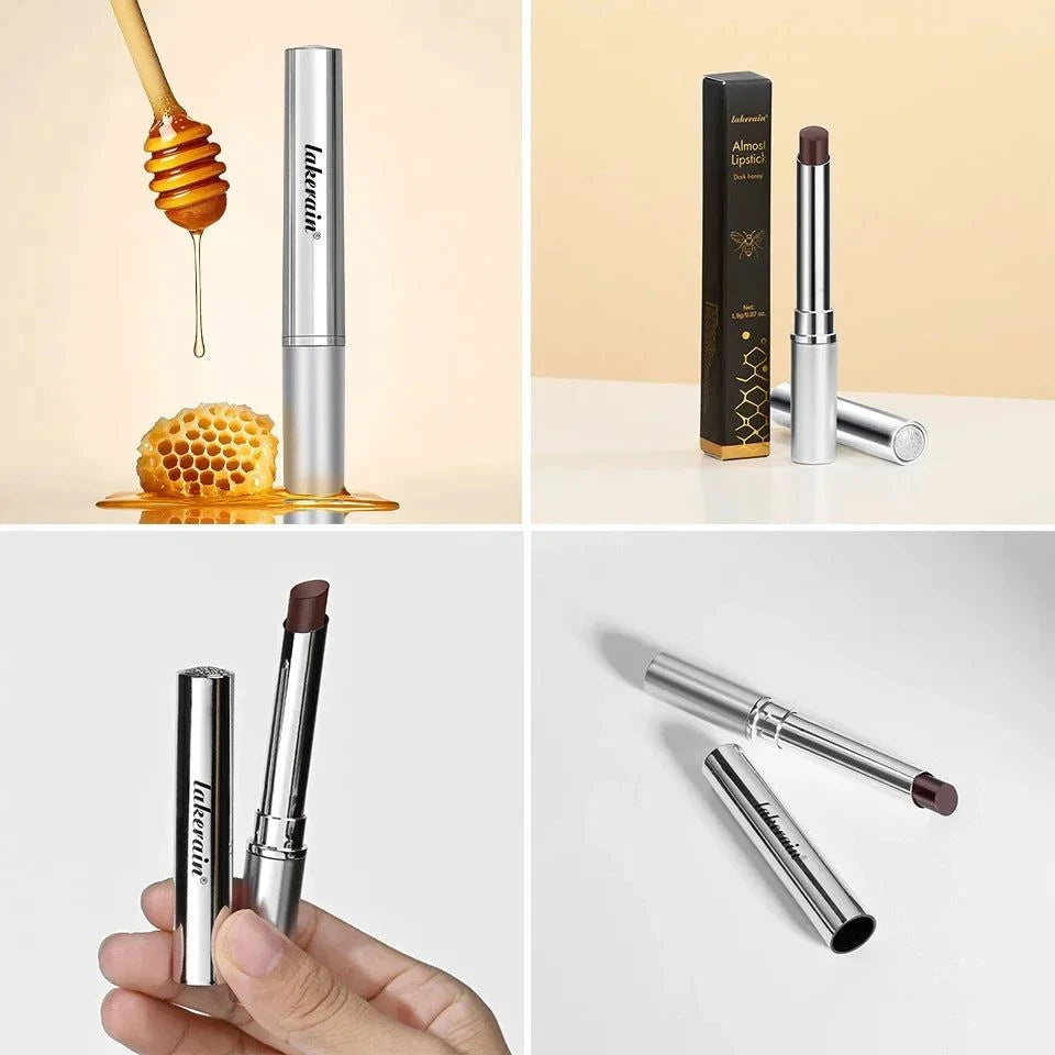 Rossetto idratante al miele nero a lunga durata Trucco labbra .