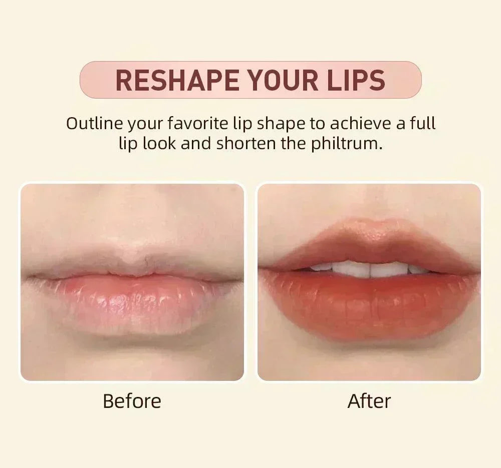 penna per rossetto nudo opaco per labbra a lunga durata effetto naturale impermeabile rosso sexy before after applicazione trucco labbra