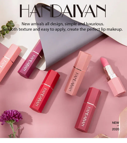 Rossetto opaco nudo Impermeabile a lunga durata Tazza antiaderente 