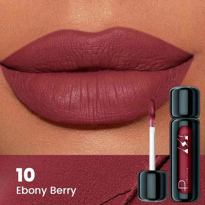 Fango liquido long-lasting liquid lip tint with silky texture and diverse skin tone compatibility
