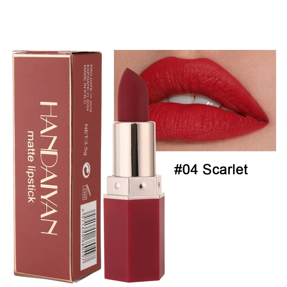 Rossetto opaco nudo Impermeabile a lunga durata Tazza antiaderente 