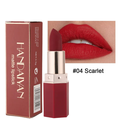 Rossetto opaco nudo Impermeabile a lunga durata Tazza antiaderente 