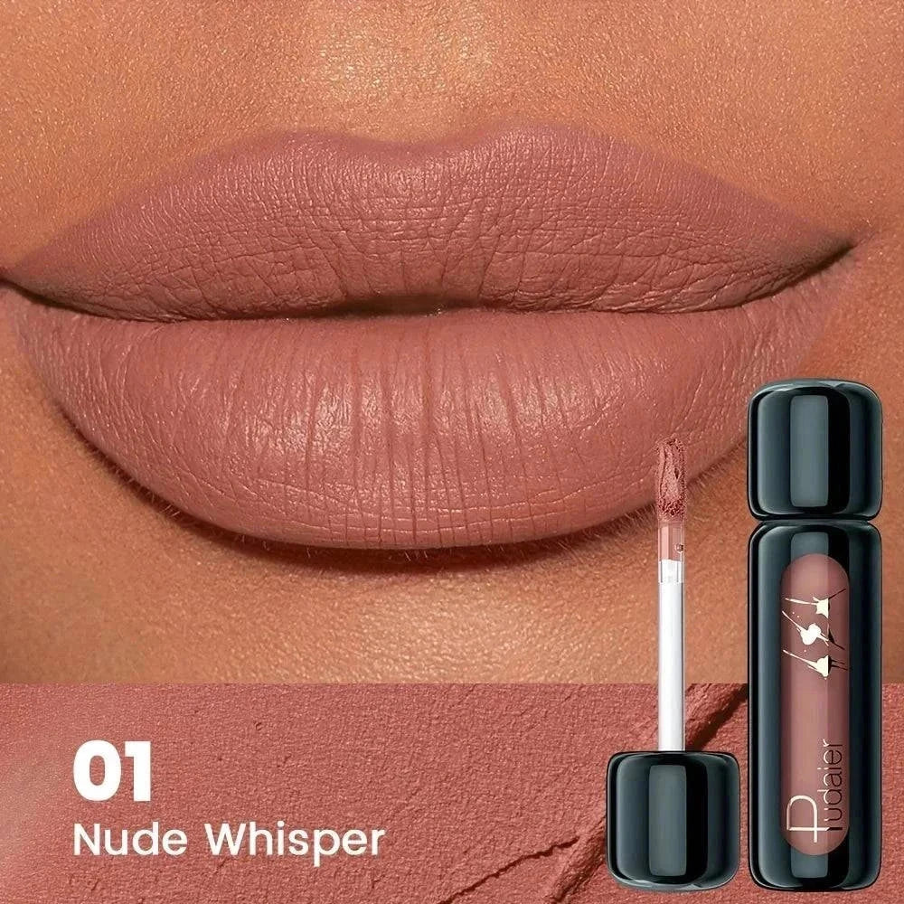 Fango liquido long-lasting liquid lipstick in various shades for all skin tones