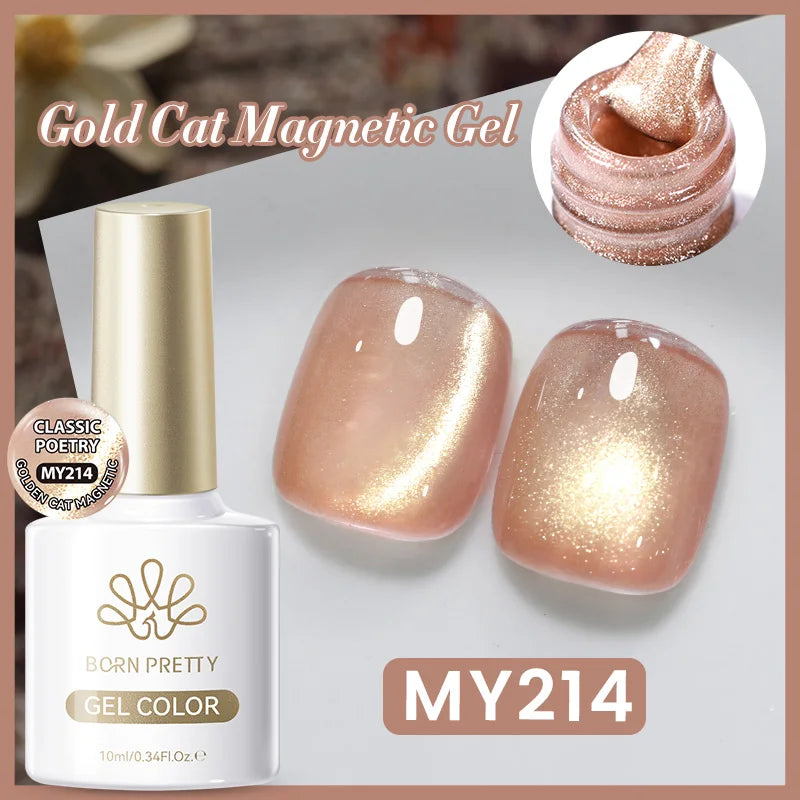 Smalto per unghie gatto 117 colori 10ml Vernice a copertura totale