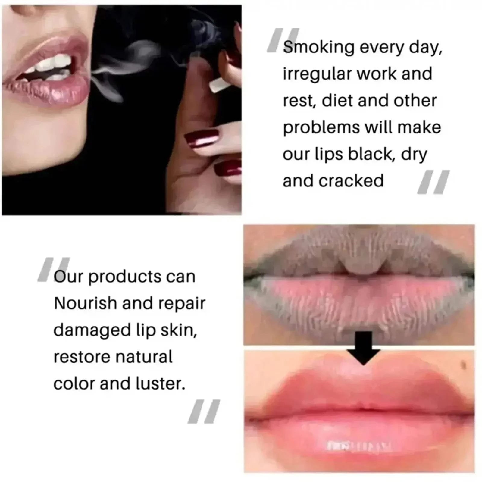 Rimuovere il balsamo: Esfoliante Labbra Rosa, Idratante e Dissolvente