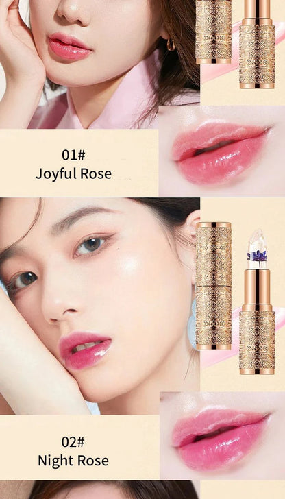 rossetto a petalo di cristallo non appiccicoso 