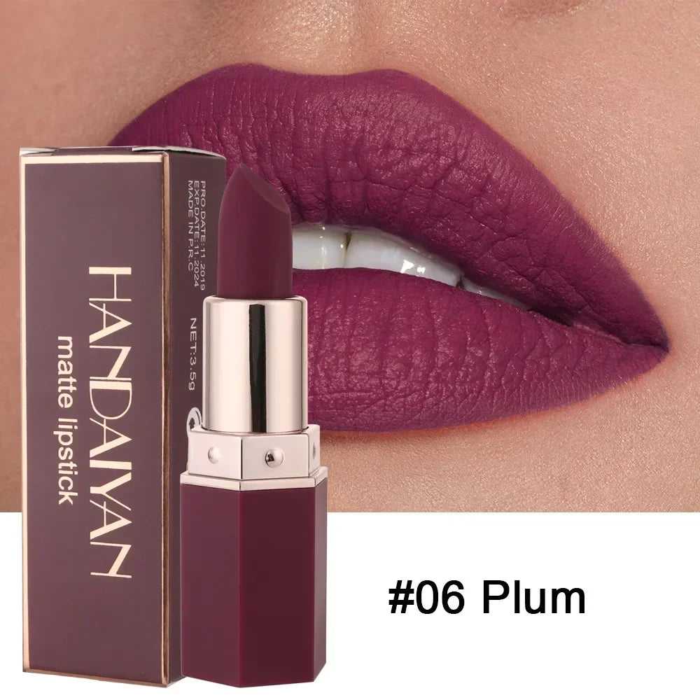 Rossetto opaco nudo Impermeabile a lunga durata Tazza antiaderente 