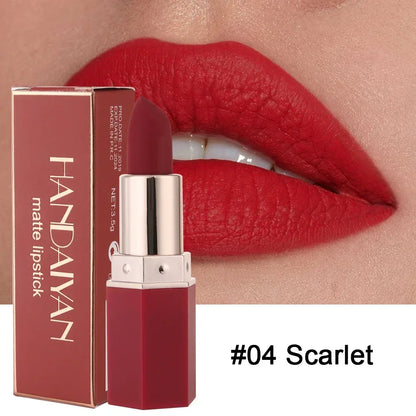 Rossetto opaco nudo Impermeabile a lunga durata Tazza antiaderente 