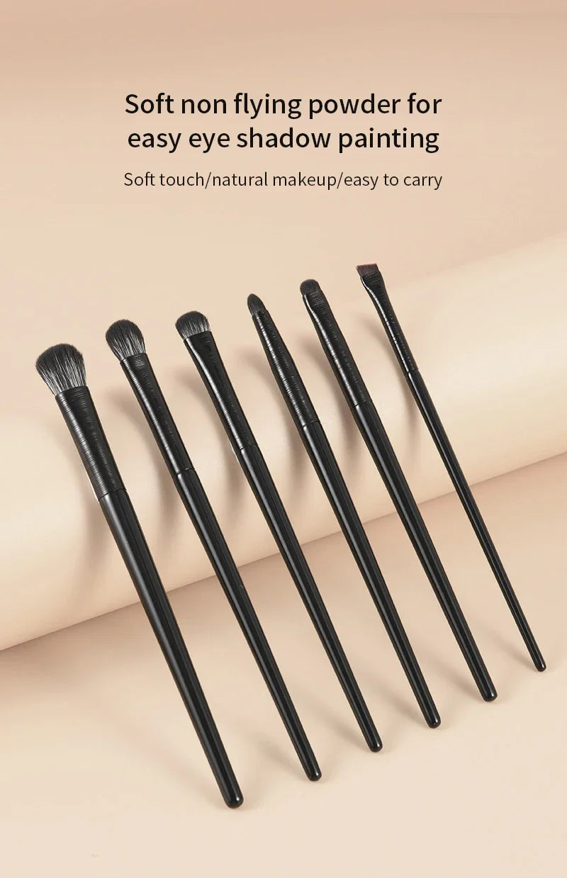 set di pennelli per trucco occhi