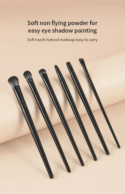 set di pennelli per trucco occhi