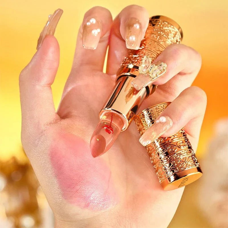 rossetto a petalo per le donne idrata 