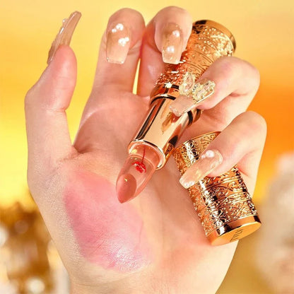rossetto a petalo per le donne idrata 