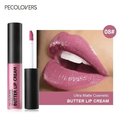 rossetto nudo rosso opaco impermeabile a lunga durata velluto trucco labbra donna