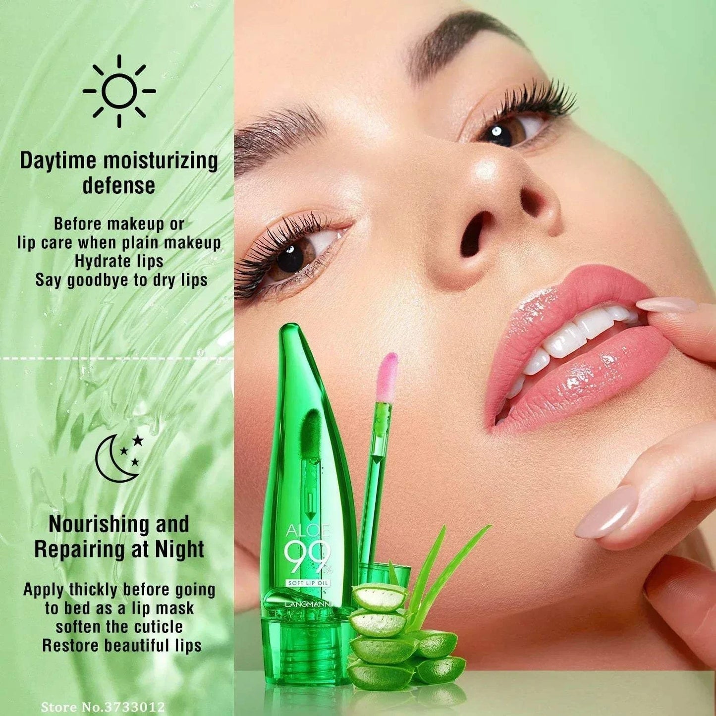 Rossetto all'aloe naturale 