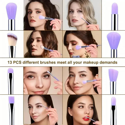 set di pennelli per trucco