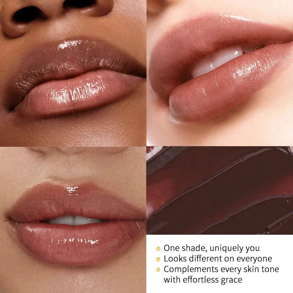 Rossetto idratante al miele nero a lunga durata Trucco labbra .