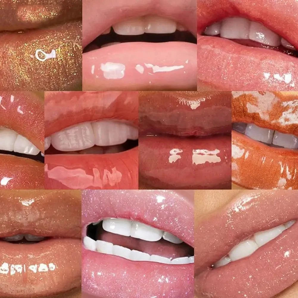 Lucidalabbra perlato a specchio Rossetto idratante impermeabile .