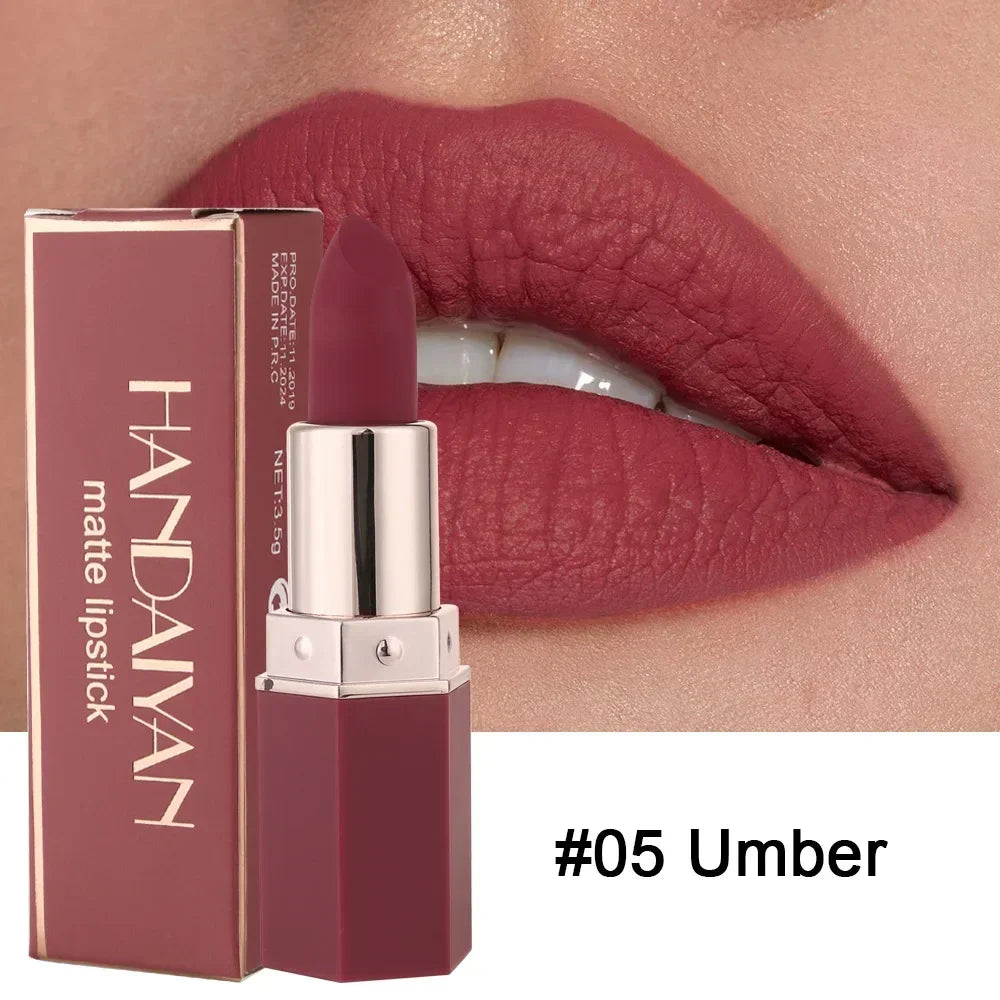 Rossetto opaco nudo Impermeabile a lunga durata Tazza antiaderente 