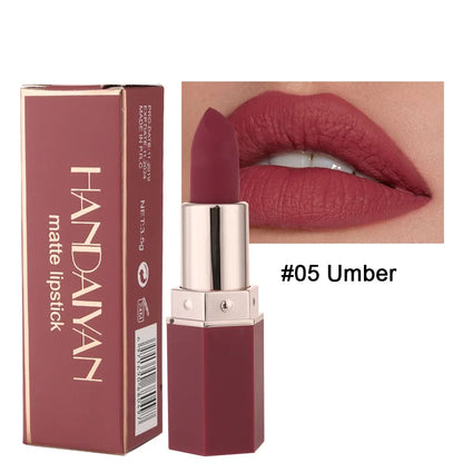 Rossetto opaco nudo Impermeabile a lunga durata Tazza antiaderente 