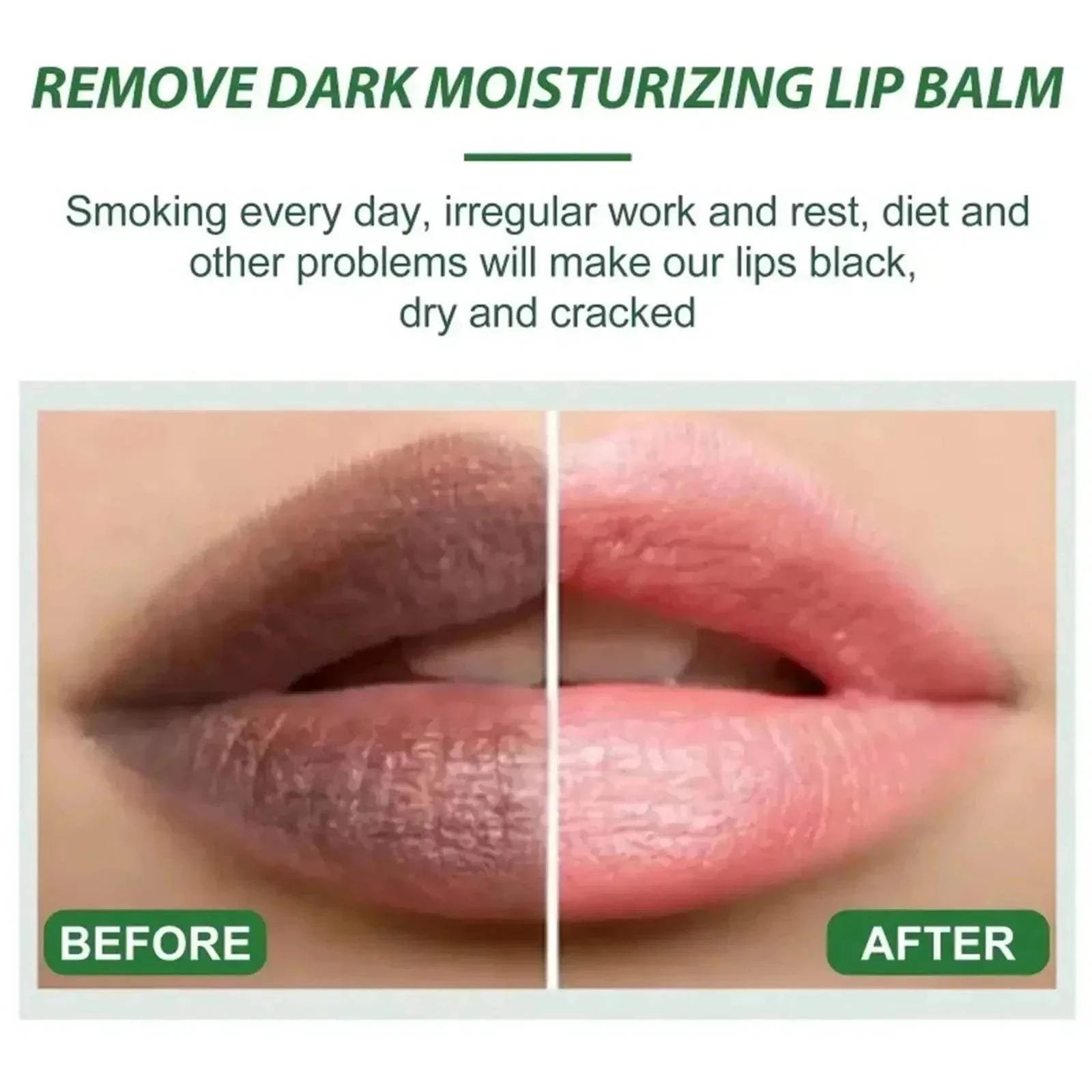 Rimuovere il balsamo: Esfoliante Labbra Rosa, Idratante e Dissolvente