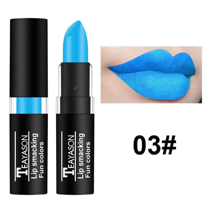 Rossetto nudo opaco , 12 colori Impermeabile a lunga durata Tazza 