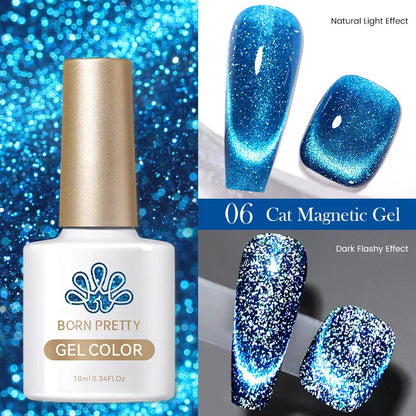 Smalto per unghie gatto 117 colori 10ml Vernice a copertura totale