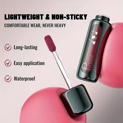 fango liquido lip product packaging with vibrant colors and detailed labeling