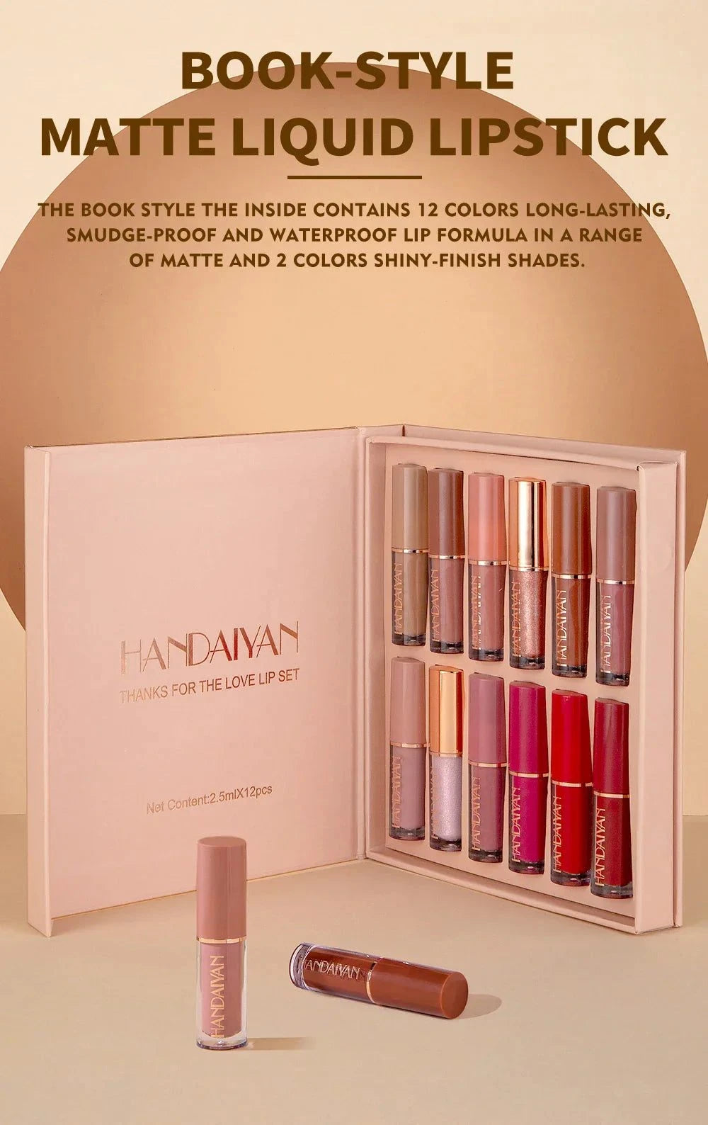lucidalabbra non appiccicoso set rossetto