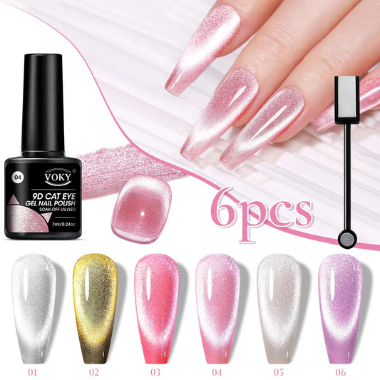 Set di smalti gel magnetici 