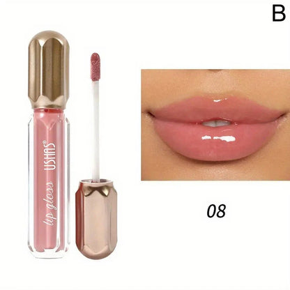 Lucidalabbra perlato a specchio Rossetto idratante impermeabile .