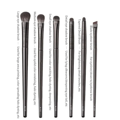 set di pennelli per trucco occhi