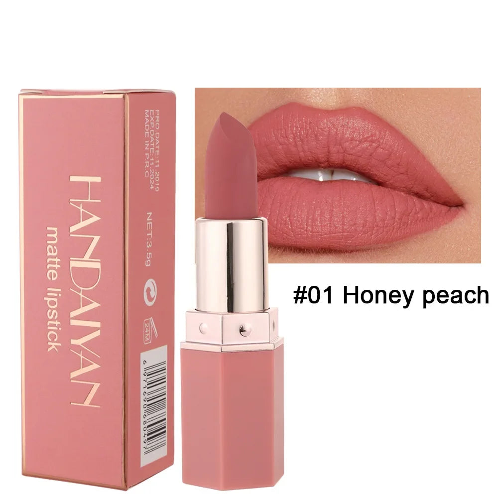 Rossetto opaco nudo Impermeabile a lunga durata Tazza antiaderente 