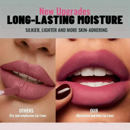 fango liquido long-lasting saturated liquid lip color with dimethicone and CPNP certification