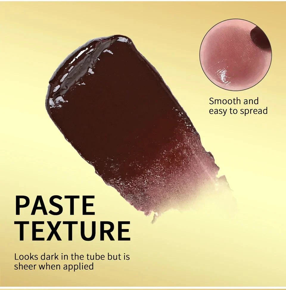 Rossetto idratante al miele nero a lunga durata Trucco labbra .