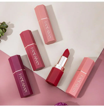 Rossetto opaco nudo Impermeabile a lunga durata Tazza antiaderente 